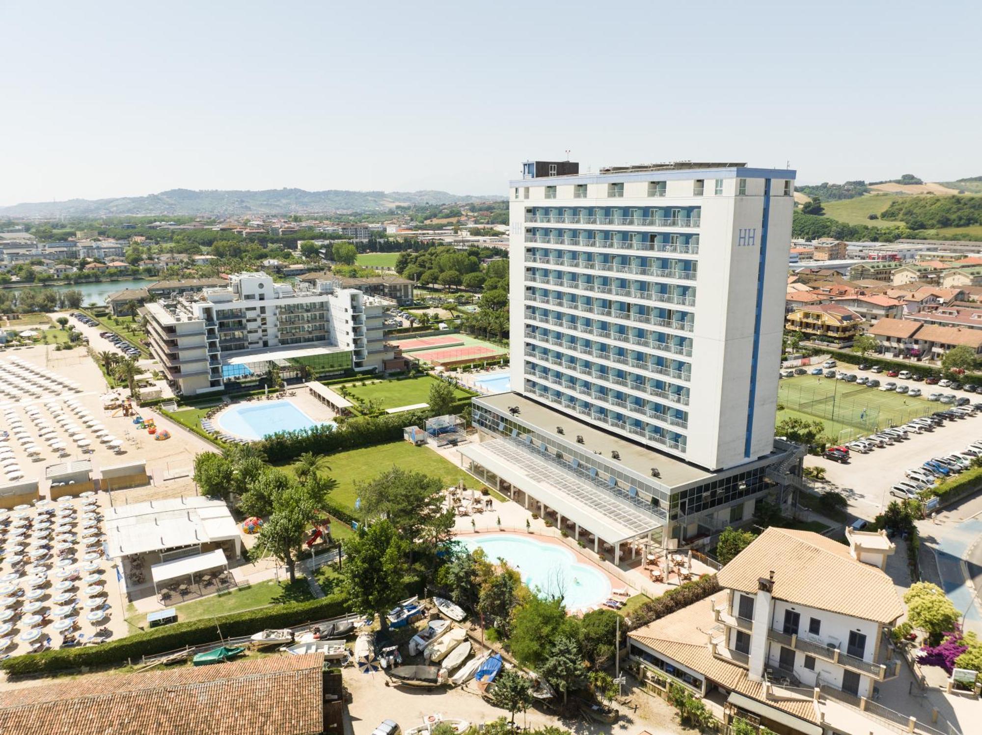 Hermitage Hotel Silvi Marina Exterior foto